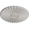 Ekena Millwork Shakuras Ceiling Medallion (For Canopies up to 5"), 19 3/4"OD x 1 3/8"P, Ultra Pure White CM20SHUWF - alternate 3